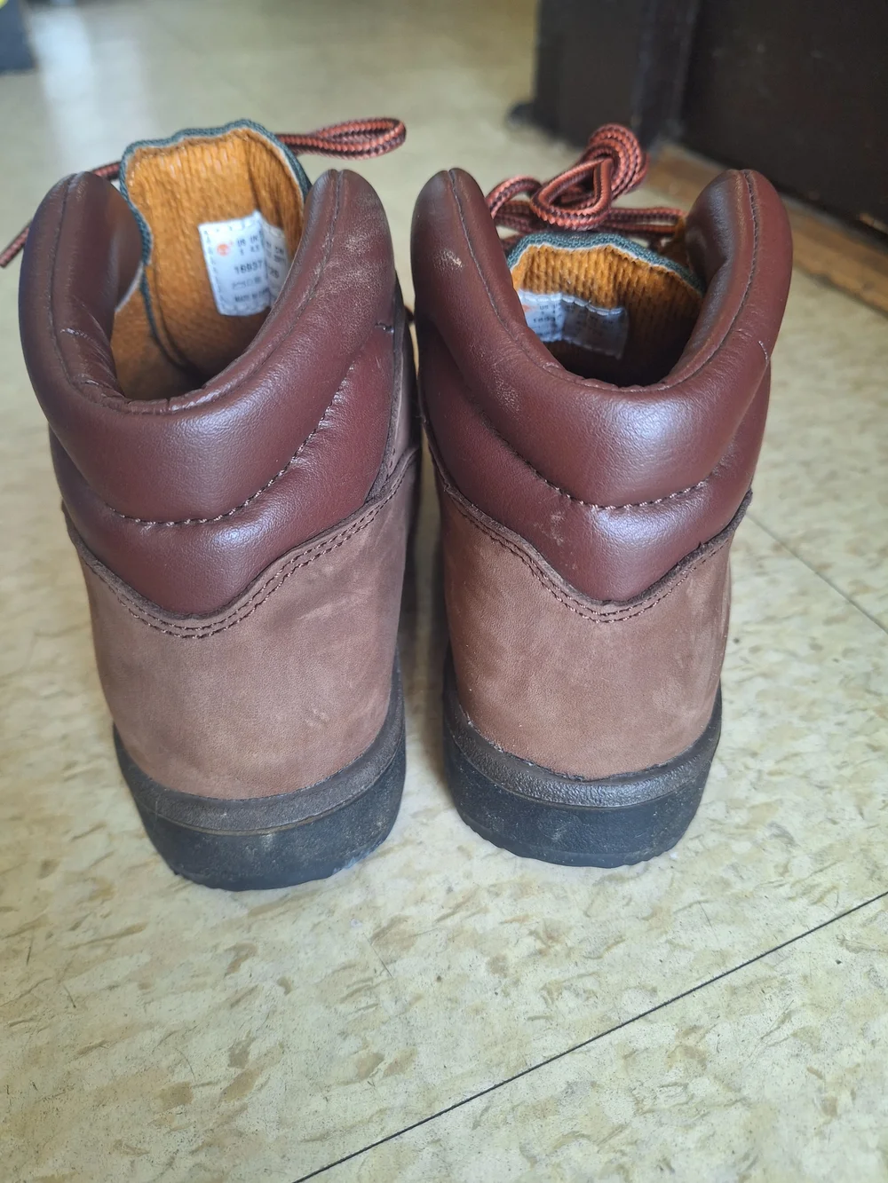 Timberland  Youth Field Brown & Green Boots Size Youth 5